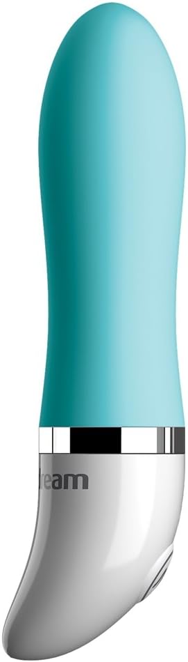 Pipedream 3.54-Inch Turquoise Crush Jelly Bean Vibrator - Image 3