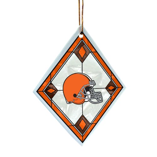 NFL Cleveland Browns Art Glass