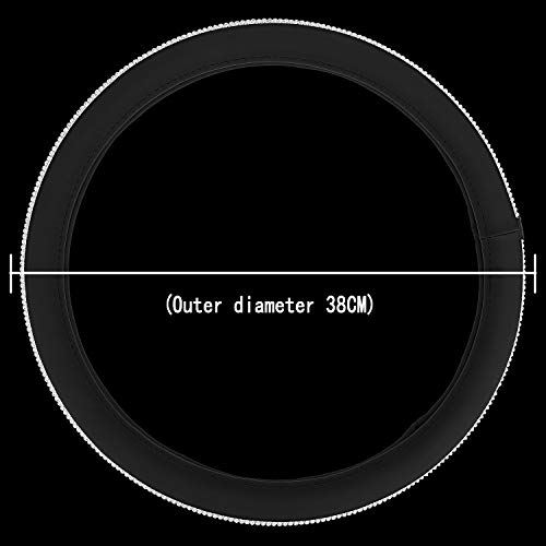 6 Steering+Rhinestones+Universal+Anti+Slip+Protector