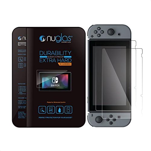 Tempered 9H Glass Screen Protector for Nintendo Switch (2-pack)