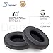 Studio 2 Memory Foam Ear Pads - Protein Leather Replacement Parts Ear Cushion Cover Earpads Ear Cups for Beats Studio 2.0 Wired / Studio 2.0 Wireless B0500 / B0501 Headphone - Black