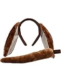 Animal Ears & Tail Set - Dog Kids Unisex Costume