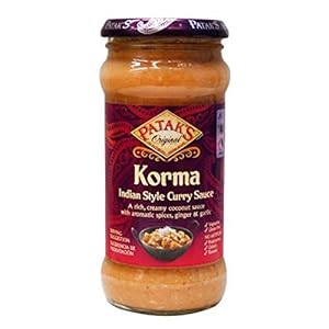 Patak’s, Frasco Salsa Korma, Currysaus op Indiaanse wijze, 350 g