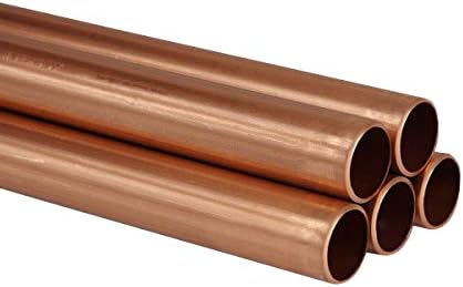 PlumbUniverse 15mm Copper Pipe 1 Metre Length