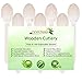 FirstChoice EcoNaturals Disposable Wooden Spoons, 100 Piece, 6