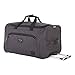 SwissGear Duffel Bag, Carry-On Travel Luggage, Heather Grey, 19