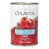 COLAVITA Whole Peeled Tomatoes, 14.1 Oz, Pack of 6