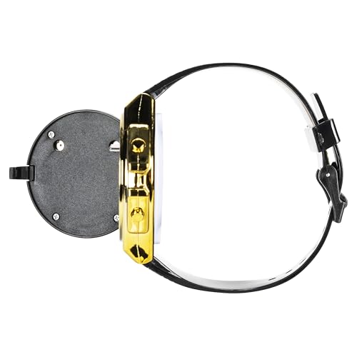 Accutime Marvel Black Panther Wakanda Forever Kids LCD Watch – Flip-Top Light-Up Cover, Digital Display, Adjustable Strap, Avengers Design, Cool Glow Feature, Perfect for Kids – Fits Wrists 5.5” to 8”