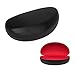 Extra Large Sunglasses Hard Case, Unisex Durable Protective Holder for Oversized Glasses, Prescription Eyeglasses & All Eyewear, -Red Clamshell- By OptiPlix …