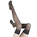 Trasparenze Sara 20 Den Silky Stockings Color: Antracite Size: 4 (X-Large)