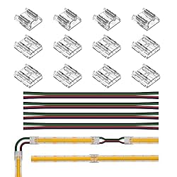 BTF-LIGHTING 10mm 0.39in Width Transparent