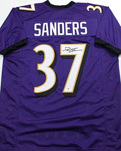 deion sanders autographed jersey