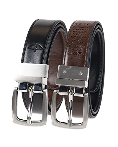 Dockers Boys Reversible Adjustable Belts- Dress And Casual For Children