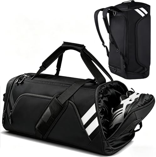 Amazon.com | adidas Combat Sports 2-in-1 Training Sports Equipment Duffel  Bag - Black White - Medium | Sports Duffels