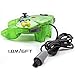 Wired Controller for Nintendo 64 N64 Console, Upgraded Joystick Classic Video Game Gamepad（1 Clear Green）thumb 4