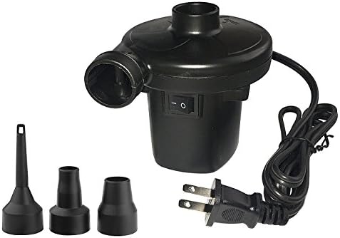 KanCai Quick-Fill AC Electric Air Pump Inflator Camp Bed Mattress Pool A/C110-120V Airpump for Outdoor