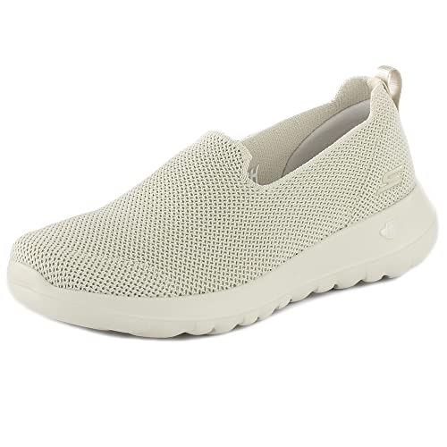 Skechers womens Walking Sneaker, Taupe, 7.5 US