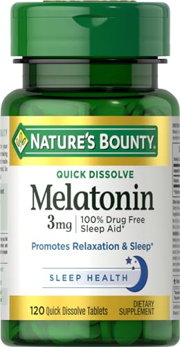 Nature's Bounty Melatonin 3mg