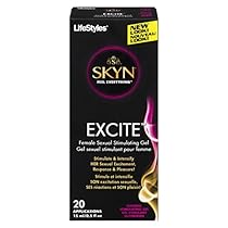 LifeStyles Excite Sensual Gel, Pump Bottle, 0.5 Ounce