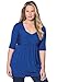Jessica London Women's Plus Size Stretch Knit Pleated Tunic