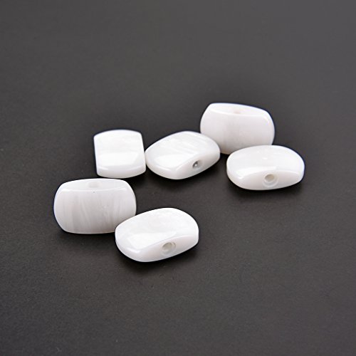 image for Alnicov 6Pcs Acrylic Guitar Tuning Pegs Buttons Machine Heads Knobs wi