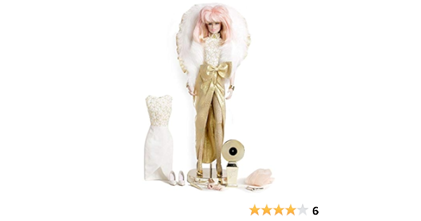 golden glitter dolls