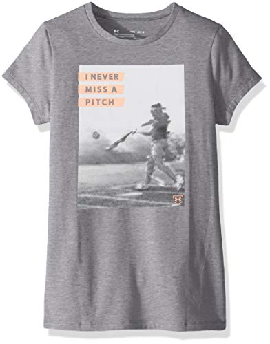 Under Armour Camiseta Never Miss Pitch para niña