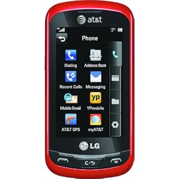 LG Xpression, Red (AT&T)
