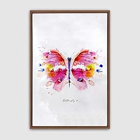 Framed Canvas Wall Art Insect Canvas Prints Home Artwork Decoration for Living Room,Bedroom - 16x24 inches