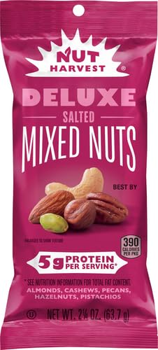 NUT HARVEST NUT NOT IN SHELL MIXED NUT WITHOUT PEANUT OIL ROAST BAG 2.25 OUNCE