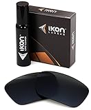 Polarized Ikon Replacement Lenses for Oakley Fuel Cell Sunglasses - Black