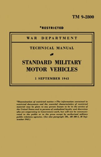 STANDARD MILITARY MOTOR VEHICLES (Military Technical Manual) by Brooklands Books Ltd