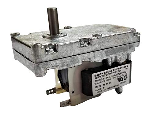 Englander Auger Feed Motor 1 RPM Counter Clockwise Made in USA PU-047040 - Thumbnail 3