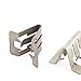 Uxcell a15100800ux0161 Bronze Tone Car Dash Dashboard Trim Metal Retainer Clip, 50 Piece