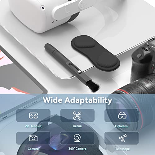 Lens Cleaning Pen and Lens Cover Compatible with Meta/Oculus Quest 2