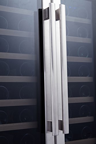 Kalamera-Wine-Cooler-Fit-Perfectly-into-24-inch-Space-Under-Counter-or-Freestanding-Dual-Zone-For-Kitchen-or-Bar-with-Blue-Interior-Light-and-Temperature-Memory-Function