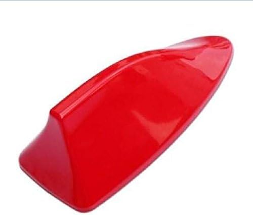 yuekuantai- 1pcs Red Universal Car Antenna Aerial Shark Fin Radio Signal For Auto SUV Truck Van