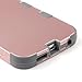 ULAK Galaxy S6 Case,S6 Case, Shock Resistant Hybrid Soft Silicone Hard PC Cover Case for Samsung Galaxy S6, Will NOT Fit S6 Active (Rose Gold/Gray)
