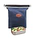 YJYdada Waterproof Thermal Cooler Insulated Lunch Box Portable Tote Storage Picnic Bags (Navy)