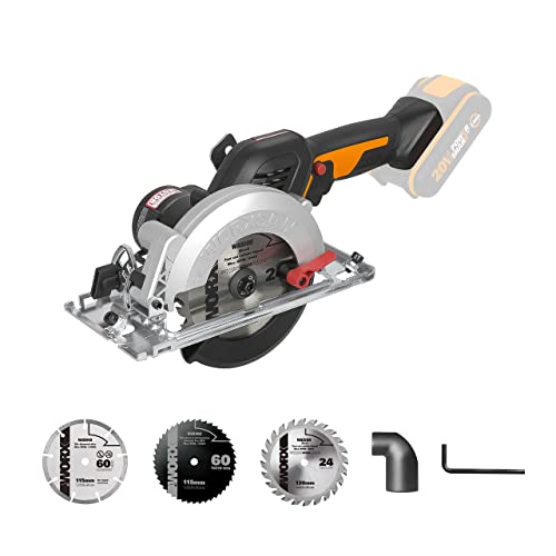 WORX WX531.9 Akku Kreissäge 20V, 120 mm, ohne Akku & Ladegerät