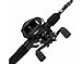 Abu Garcia 7’ Revo X Fishing Rod and Reel Baitcast Combo, 7+1 Ball Bearings with Premium X2-Cräftic Alloy Frame, 7’ 1-Piece Rod