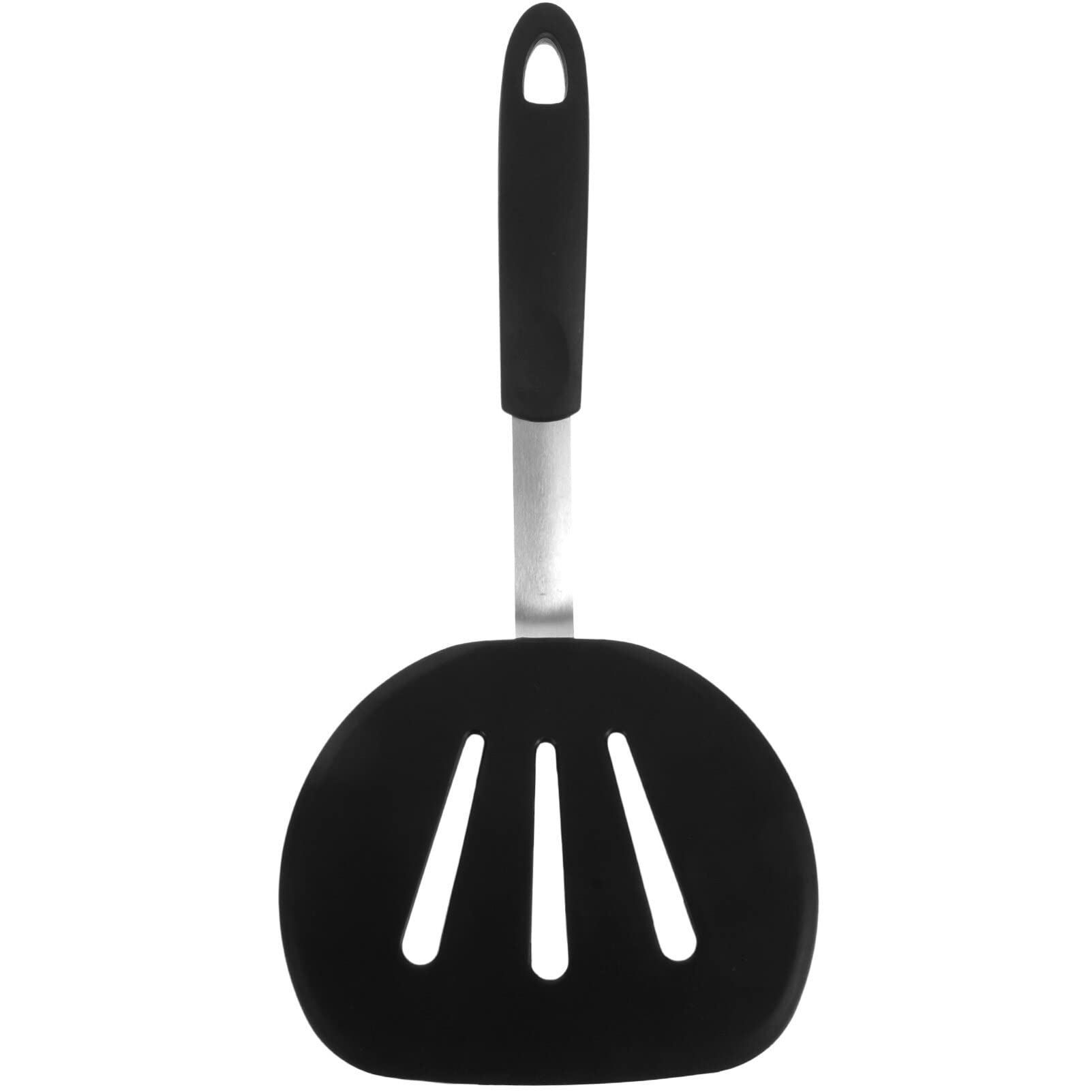 Oro Silicone Slotted Turner Cooking Pancake Spatula Frying Serving Spatula Flipper Scratch-Resistant Kitchen Utensil for Fish Egg Meat Omelet Nonstick Cookware Silicone Turner