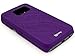 Galaxy S7 Case, Bastex Purple Hidden Back Mirror Wallet Case with Stand Feature and Card Holder for Samsung Galaxy S7 G930