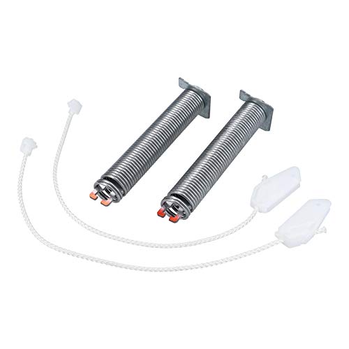 DL-pro Door hinge spring suitable for Bosch Siemens Neff Constructa for 00754866 kit spring code red with cable pulls
