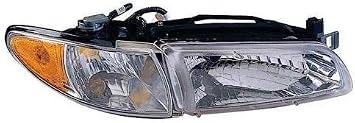 Amazon Com Go Parts For 1997 2003 Pontiac Grand Prix Front Headlight Assembly Housing Lens Cover Right Passenger 19149893 Gm2503170 Replacement 1998 1999 2000 2001 2002 Automotive
