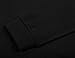 DJT Women's Check Contrast Long Sleeve Pullover Hoodie Tunic Top Medium Black
