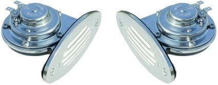 Amazon Com Schmitt Ongaro Marine Ongaro Mini Dual Drop In Horn W Ss Grills High Low Pitch Sports Outdoors