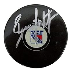 Brian Leeth Signed Puck