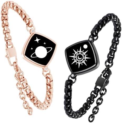 Amazon.com: PULOMI Long Distance Touch Bracelets,Vibration & Light