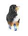 Old World Christmas Bernese Mountain Dog Glass Blown Ornament